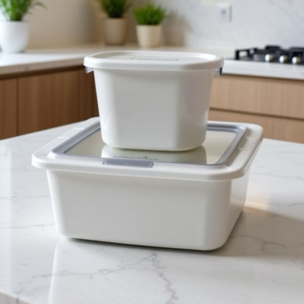 Pampered Chef Cool & Serve Bowls - 1qt & 2.5qt Replacement Set - No Inserts